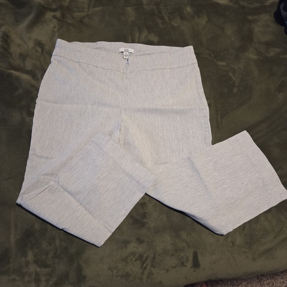 Croft & Barrow Light Gray Leggings